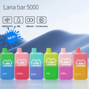 LANA-5000口拋棄式電子煙主圖｜多色可選｜台灣現貨貨到付款